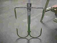 Hartchromgestell verstellbar